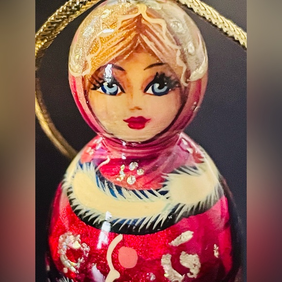 🎄Russian Hand Painted Christmas Ornament - Picture 7 of 11